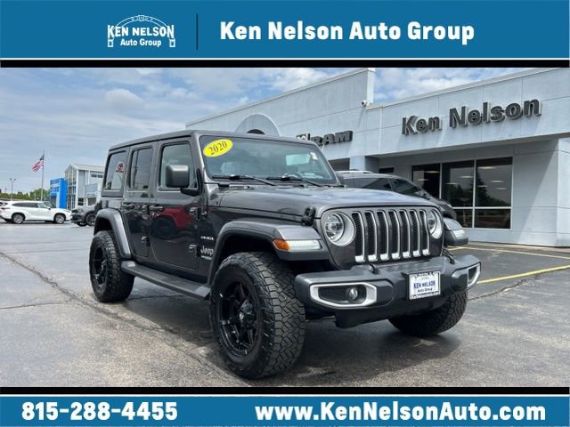 Used 2020 Jeep Wrangler Unlimited Sahara AWD/4WD image 1