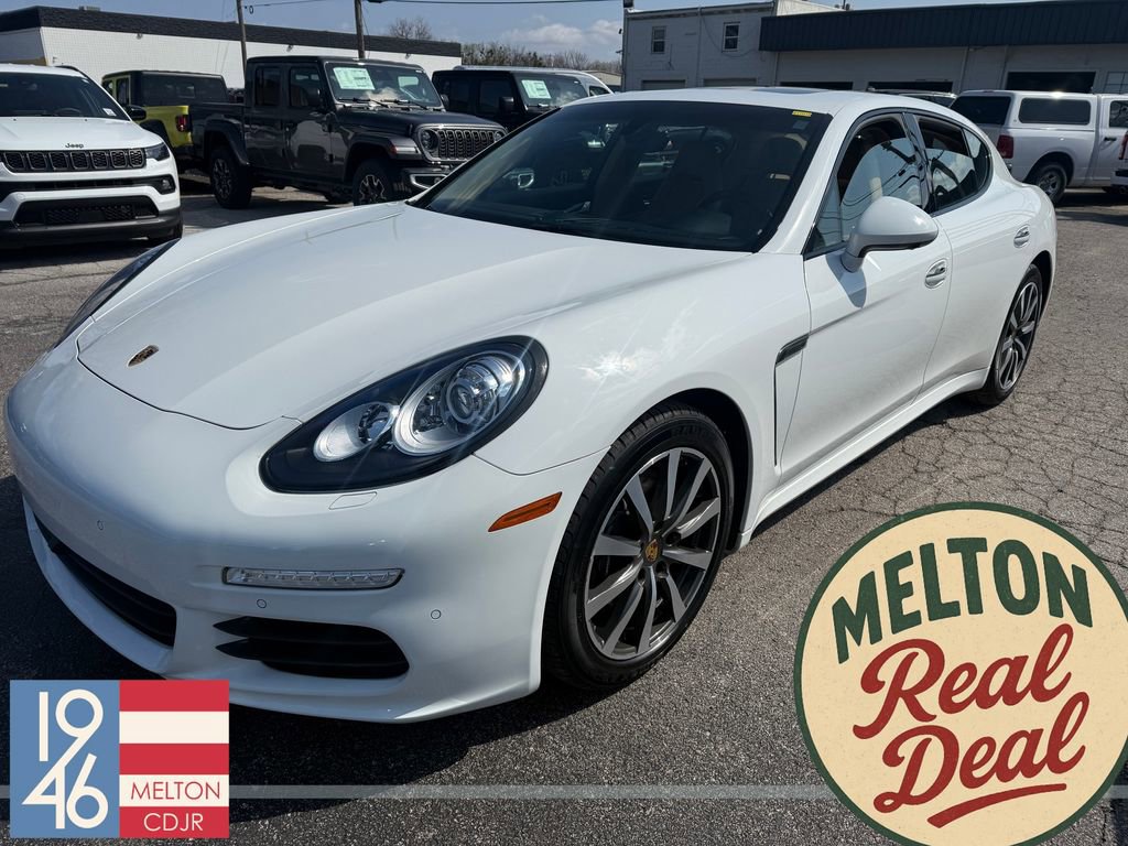 Used 2016 Porsche Panamera 4 AWD/4WD image 1