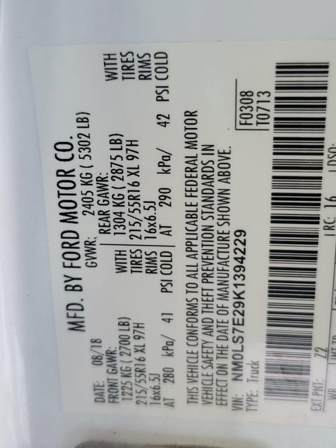 Used 2019 Ford Transit Connect XL FWD image 28