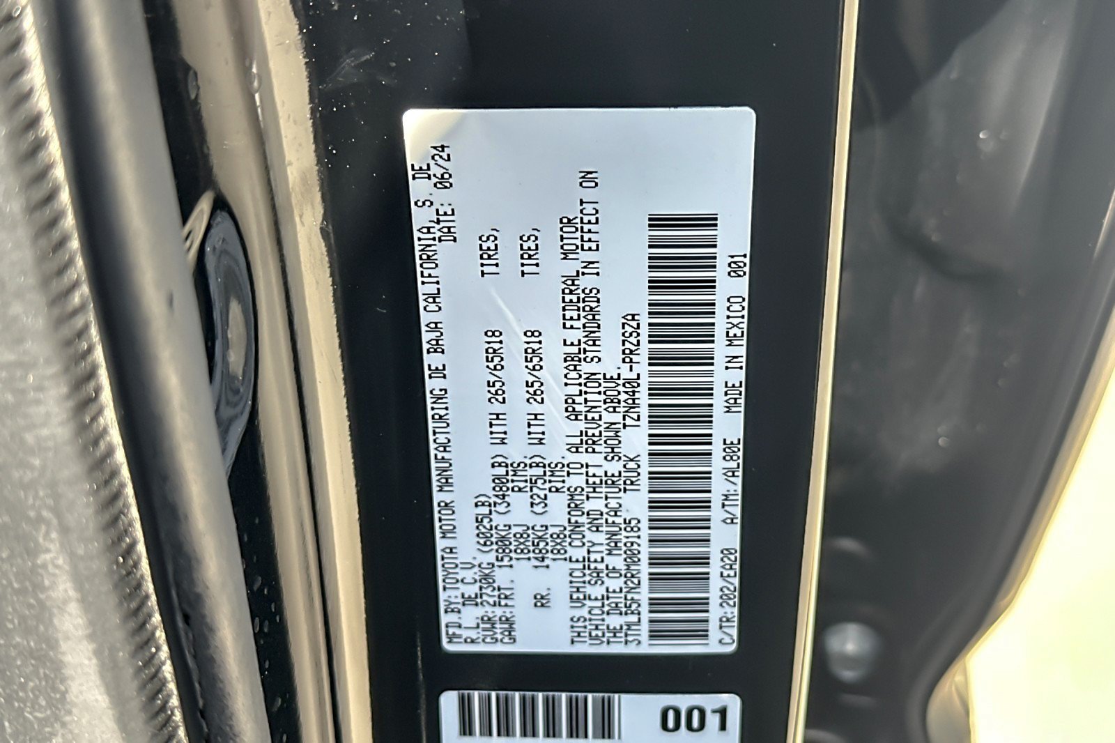 Certified 2024 Toyota Tacoma TRD Sport w/ TRD Sport Premium Package RWD image 26