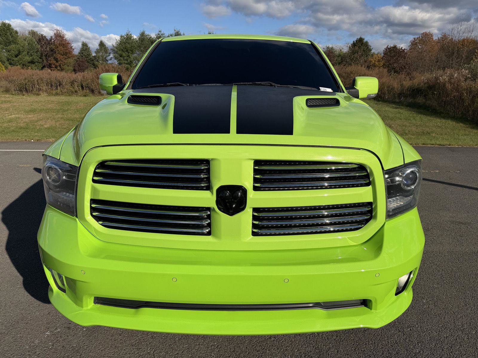 Used 2017 RAM 1500 Sport w/ Sublime Green Sport Package image 11