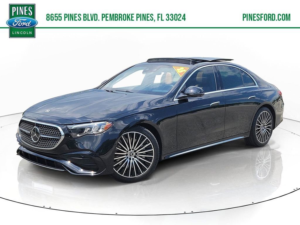 Used 2025 Mercedes-Benz E 450 4MATIC Sedan image 1