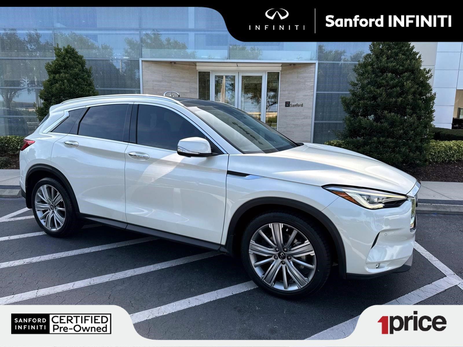 Certified 2022 INFINITI QX50 Sensory image 1