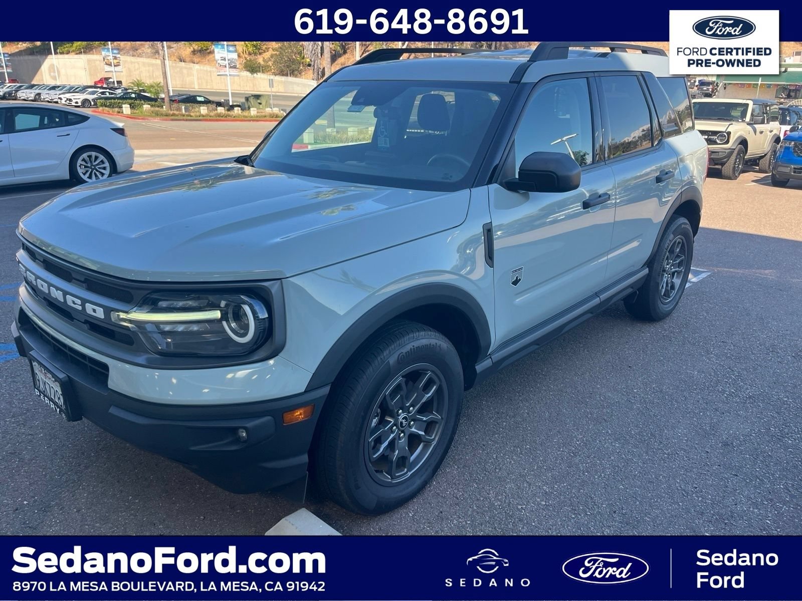 Certified 2023 Ford Bronco Sport Big Bend w/ Convenience Package