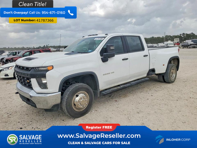 Used 2021 Chevrolet Silverado 3500 W/T w/ WT Fleet Convenience Package RWD image 1
