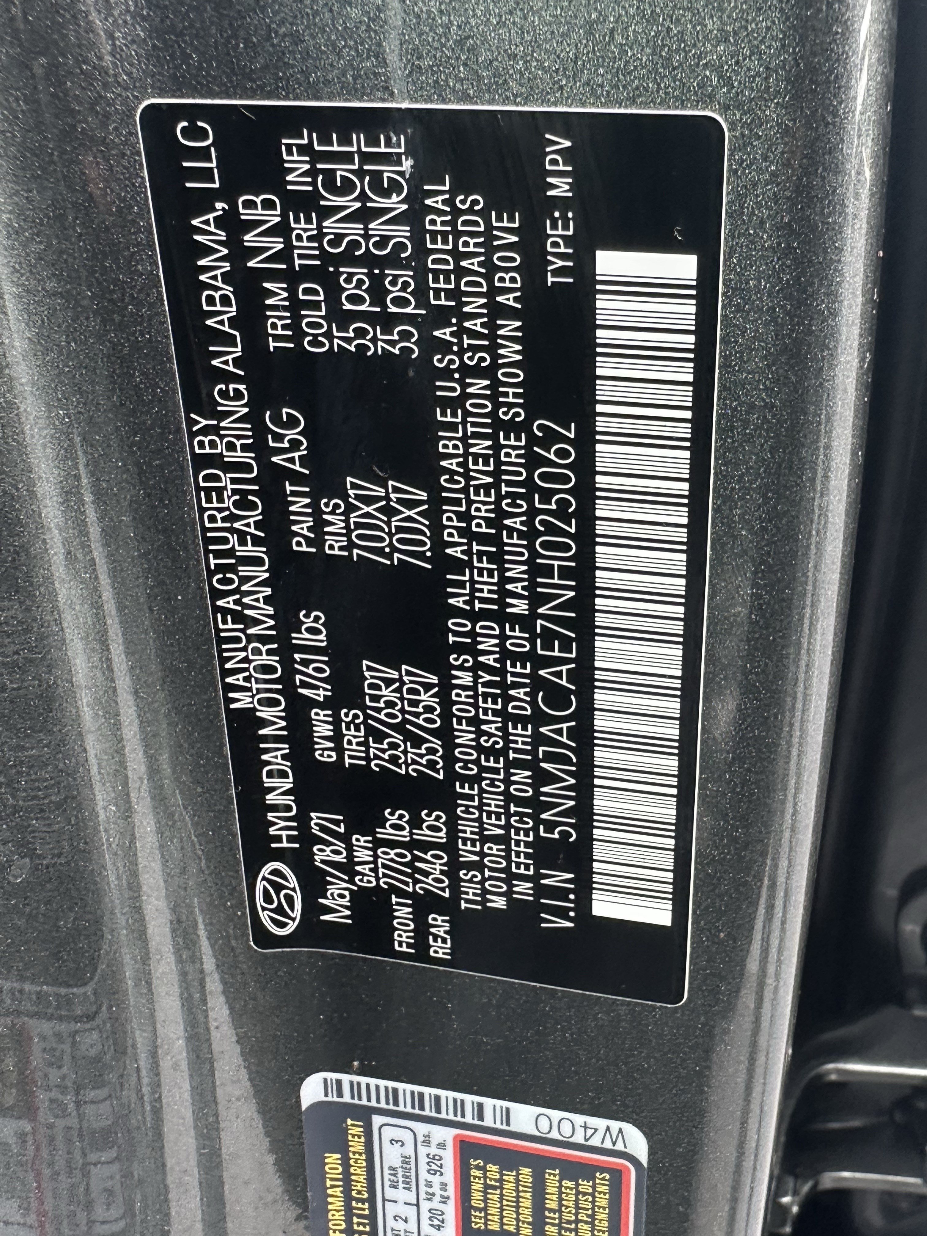 Used 2022 Hyundai Tucson SE w/ Cargo Package AWD/4WD image 29
