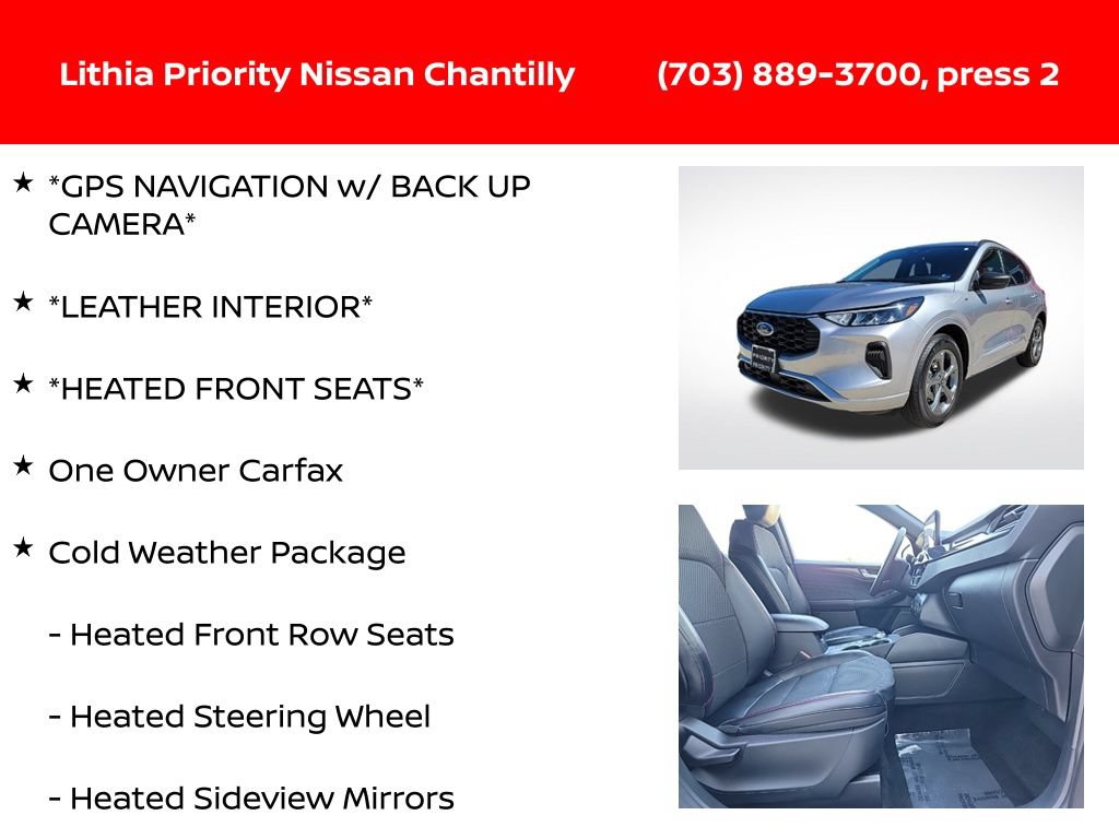 Used 2024 Ford Escape ST-Line AWD/4WD image 6