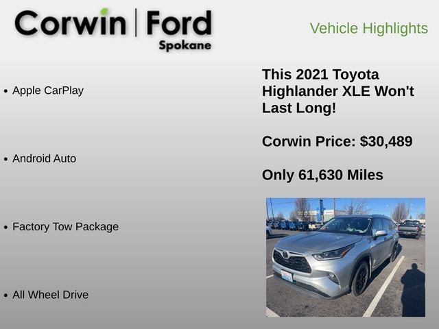 Used 2021 Toyota Highlander XLE image 6