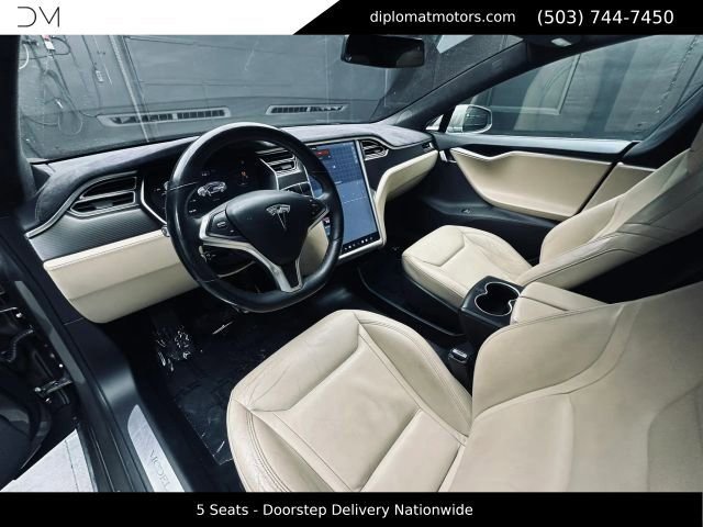 Used 2015 Tesla Model S 70D AWD/4WD image 16