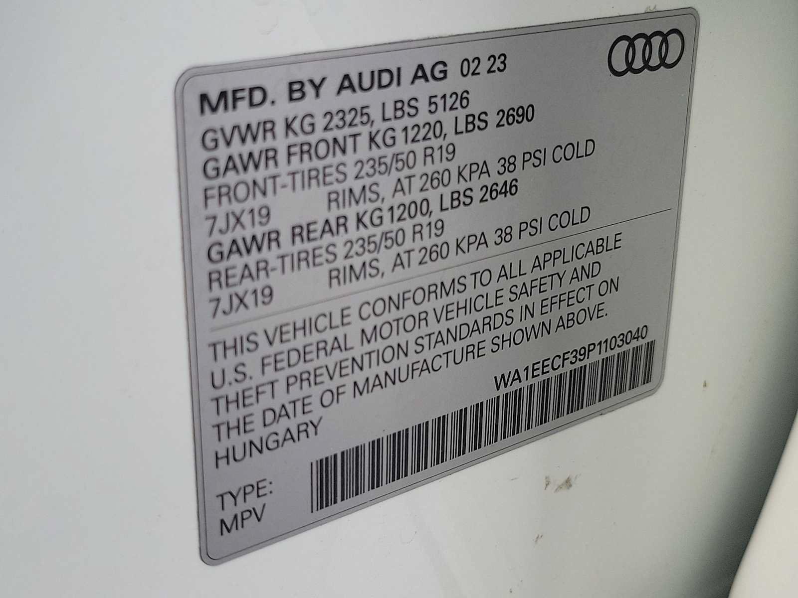 Certified 2023 Audi Q3 2.0T Premium Plus AWD/4WD image 37