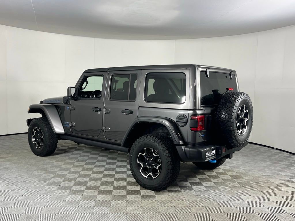 Used 2021 Jeep Wrangler Unlimited Rubicon 4xe w/ Steel Bumper Group image 8
