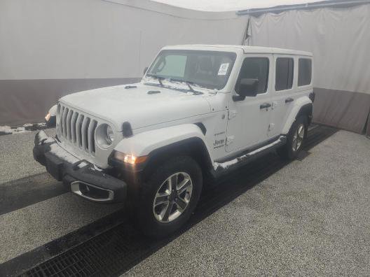 Used 2021 Jeep Wrangler Unlimited Sahara w/ Uconnect 4C Nav & Sound Group image 1