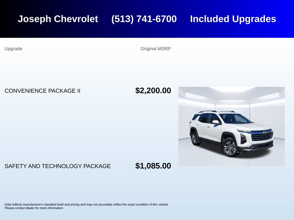 Used 2025 Chevrolet Equinox LT w/ Convenience Package II FWD image 7