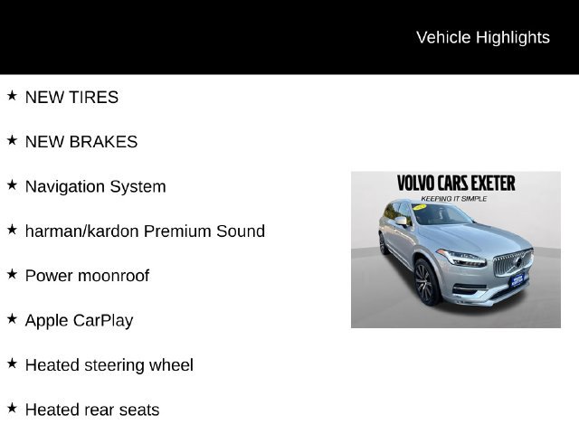 Certified 2023 Volvo XC90 B6 Plus w/ Protection Package AWD/4WD image 5
