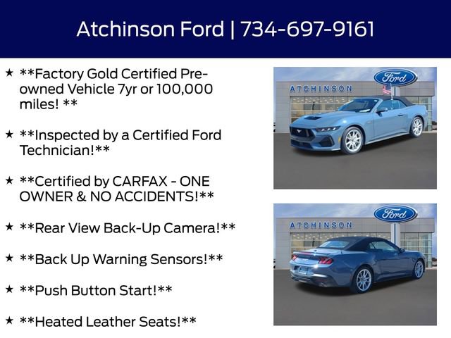Certified 2024 Ford Mustang GT Premium RWD image 5
