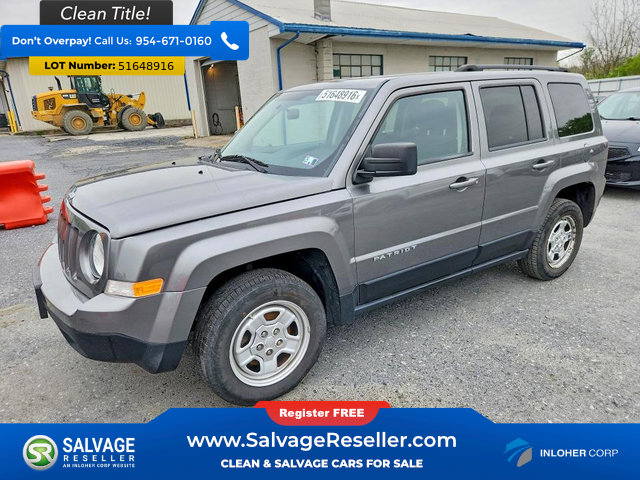 Used 2012 Jeep Patriot Sport w/ PWR Value Group AWD/4WD image 1