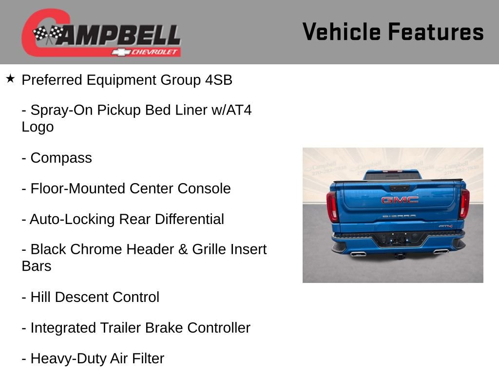 Used 2022 GMC Sierra 1500 AT4 w/ AT4 Preferred Package image 16