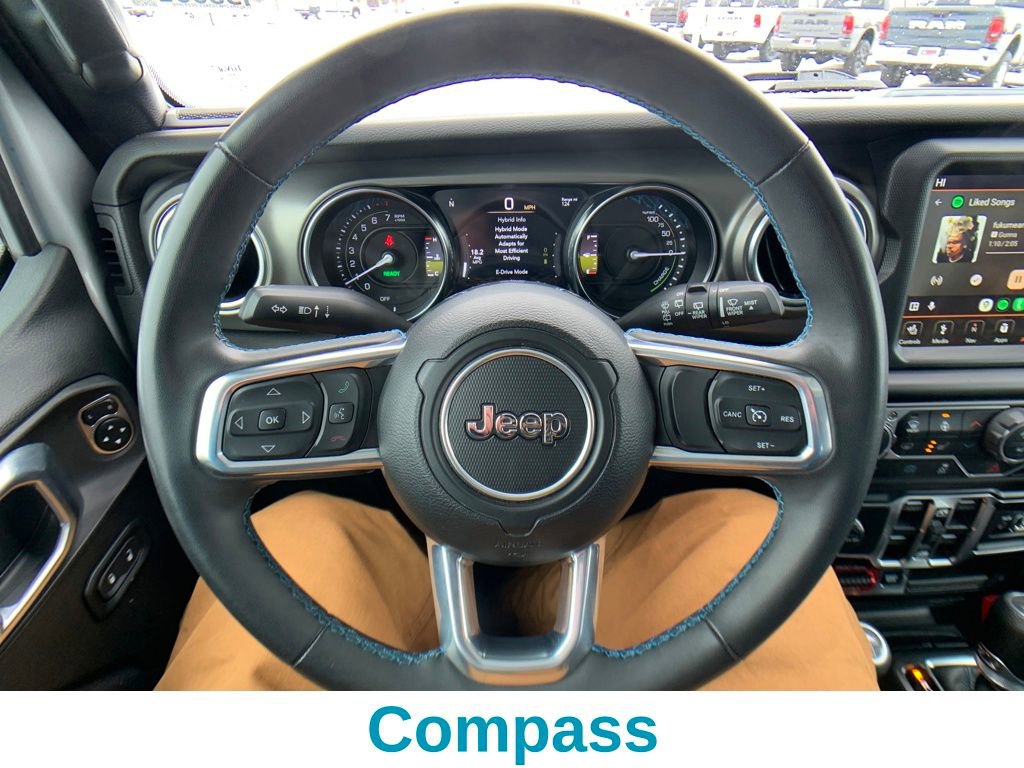 Used 2023 Jeep Wrangler Unlimited Rubicon 4xe w/ Cold Weather Group image 16