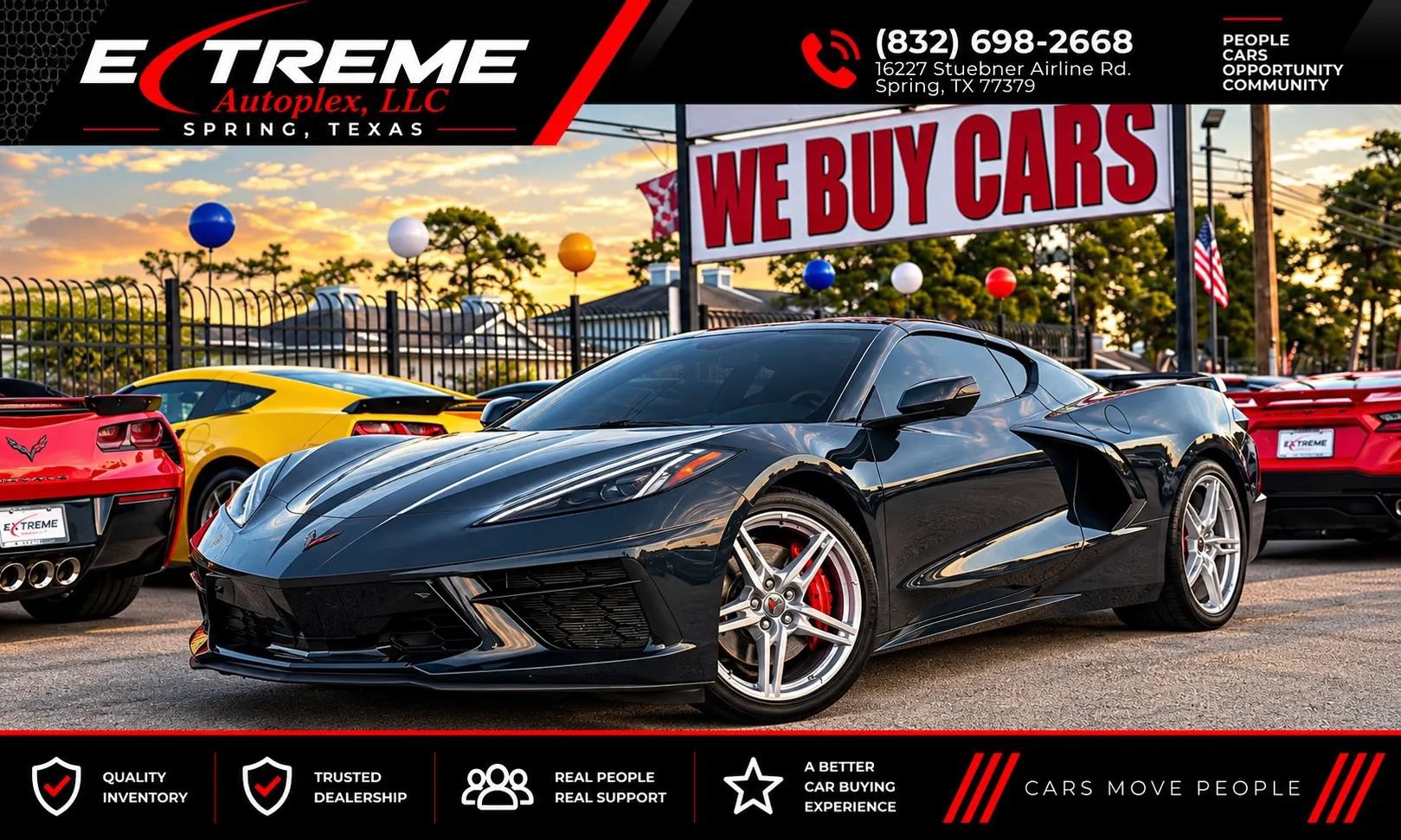 Used 2020 Chevrolet Corvette Stingray Preferred Cpe w/ 2LT Preferred Equipment Group