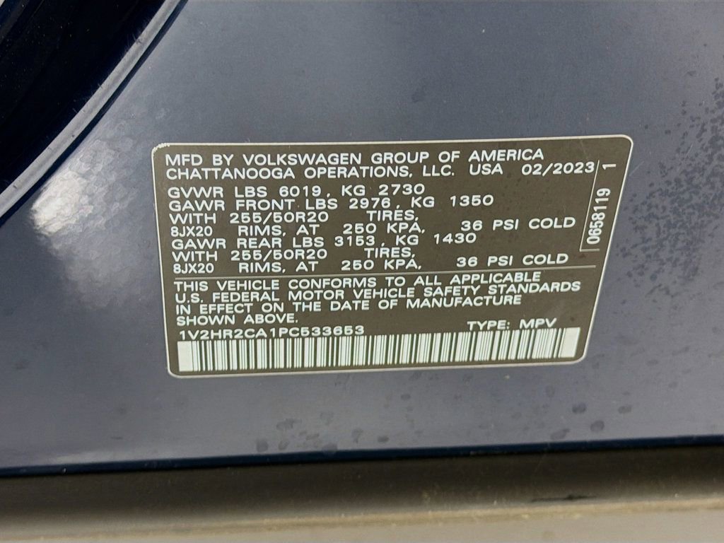 Used 2023 Volkswagen Atlas SE AWD/4WD image 32