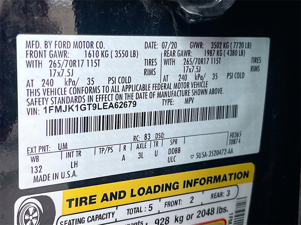 Used 2020 Ford Expedition Max XL image 30