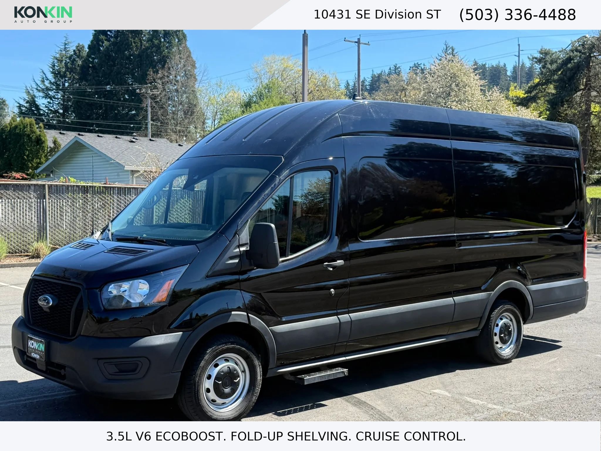 Used 2023 Ford Transit 250 148 High Roof Extended w/ Load Area Protection Package