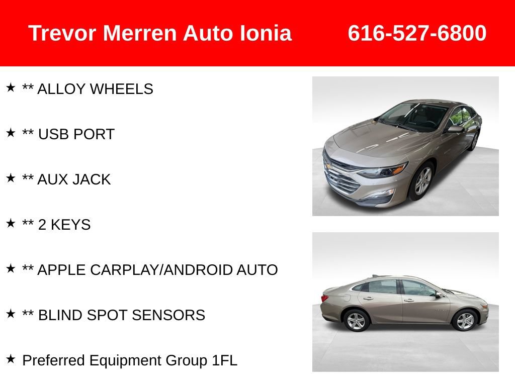 Used 2022 Chevrolet Malibu LS w/ Driver Confidence Package II FWD image 14
