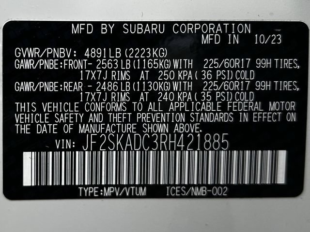 Used 2024 Subaru Forester Premium AWD/4WD image 37