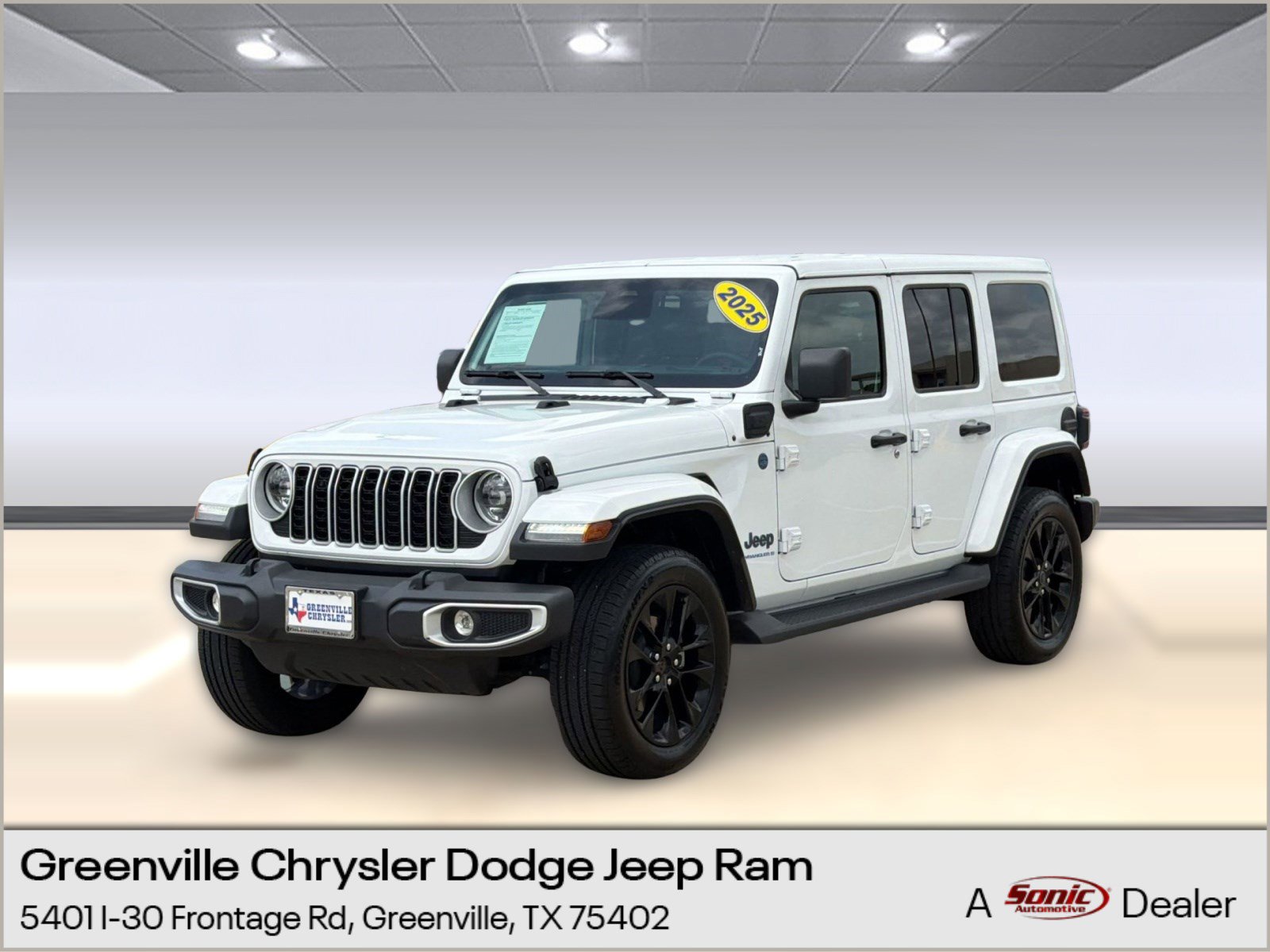 Certified 2025 Jeep Wrangler Sahara image 1