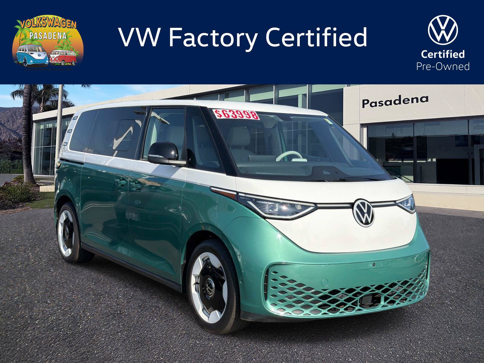 Certified 2025 Volkswagen ID. Buzz 1st Edition