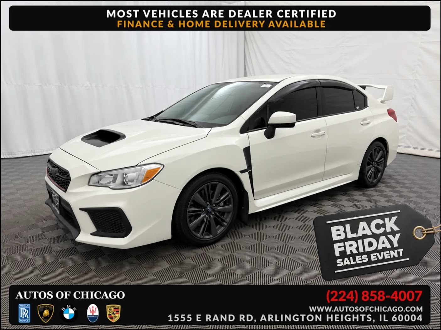 Used 2020 Subaru WRX w/ Popular Package #1 AWD/4WD image 1
