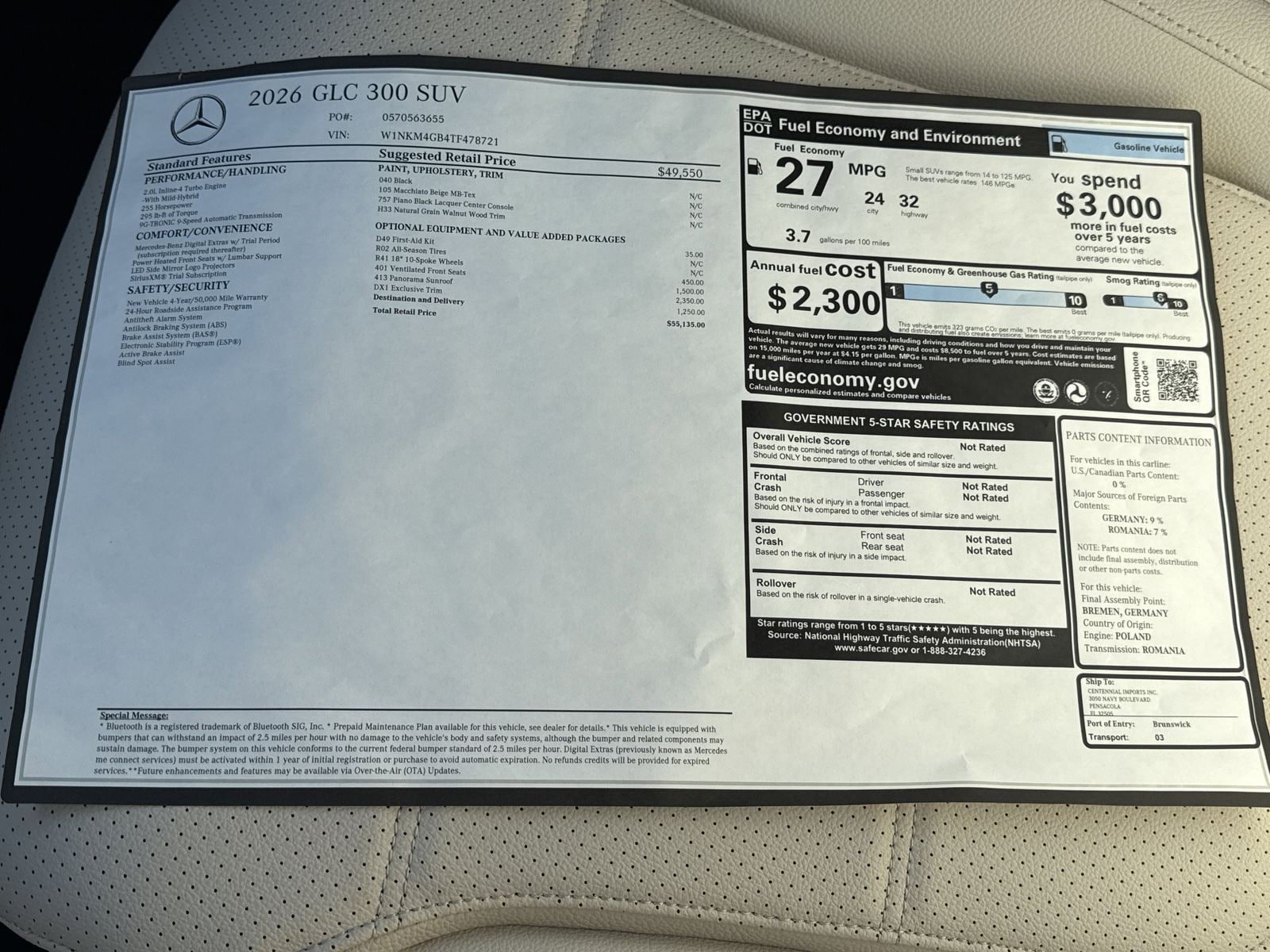 Used 2026 Mercedes-Benz GLC 300 image 33