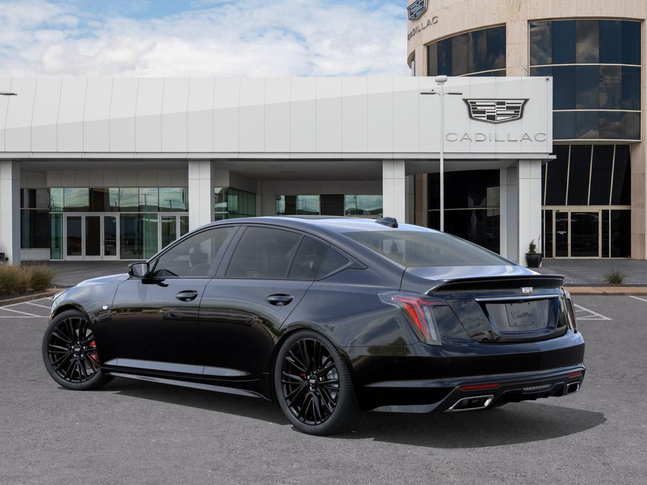 New 2026 Cadillac CT5 Sport w/ LPO, ONYX Package RWD image 3