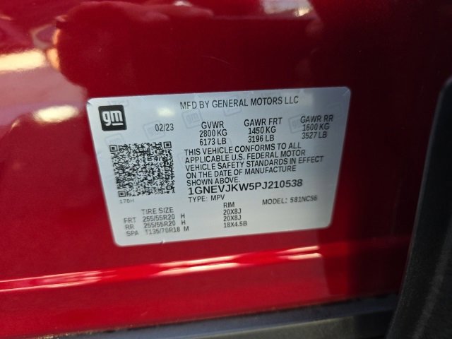 Used 2023 Chevrolet Traverse RS w/ LPO, Floor Liner Package image 39