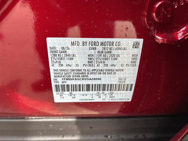 New 2027 Ford Explorer ST w/ Sun And Sound Package AWD/4WD image 20