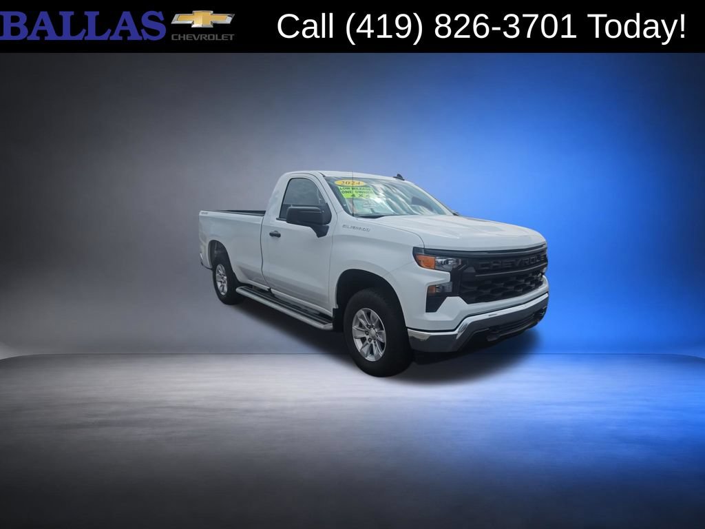 Certified 2024 Chevrolet Silverado 1500 W/T w/ WT Fleet Convenience Package AWD/4WD image 2