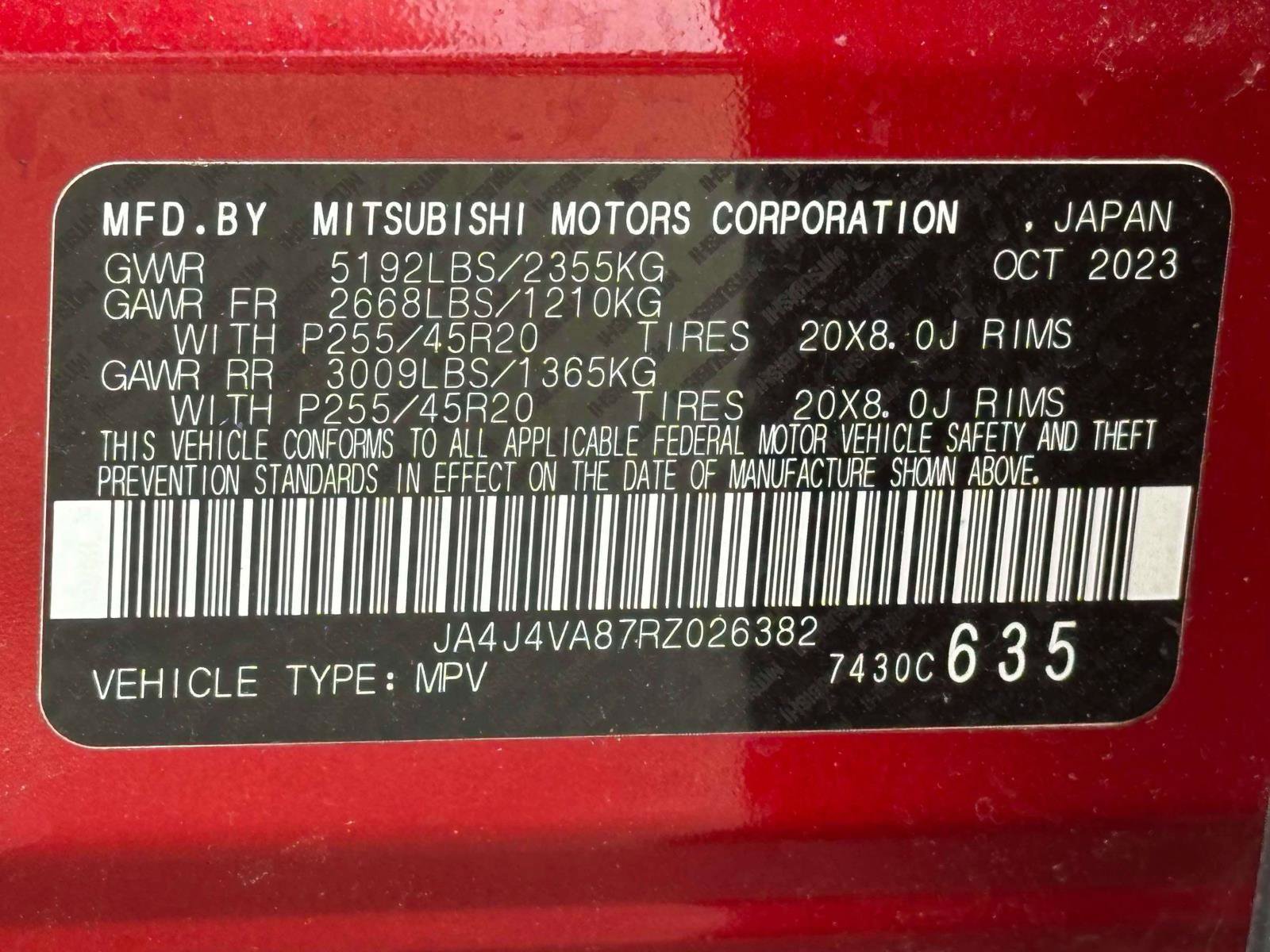 Used 2024 Mitsubishi Outlander SE AWD/4WD image 11