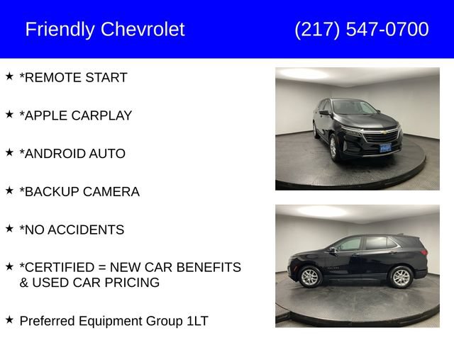 Certified 2024 Chevrolet Equinox LT w/ LPO, Floor Liner Package FWD image 6