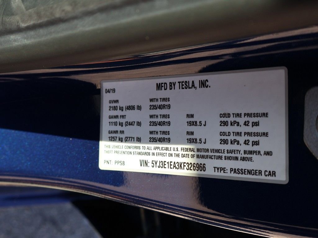 Used 2019 Tesla Model 3 Long Range image 57