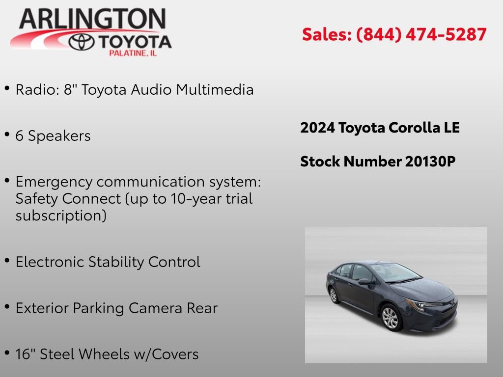 Used 2024 Toyota Corolla LE FWD image 4