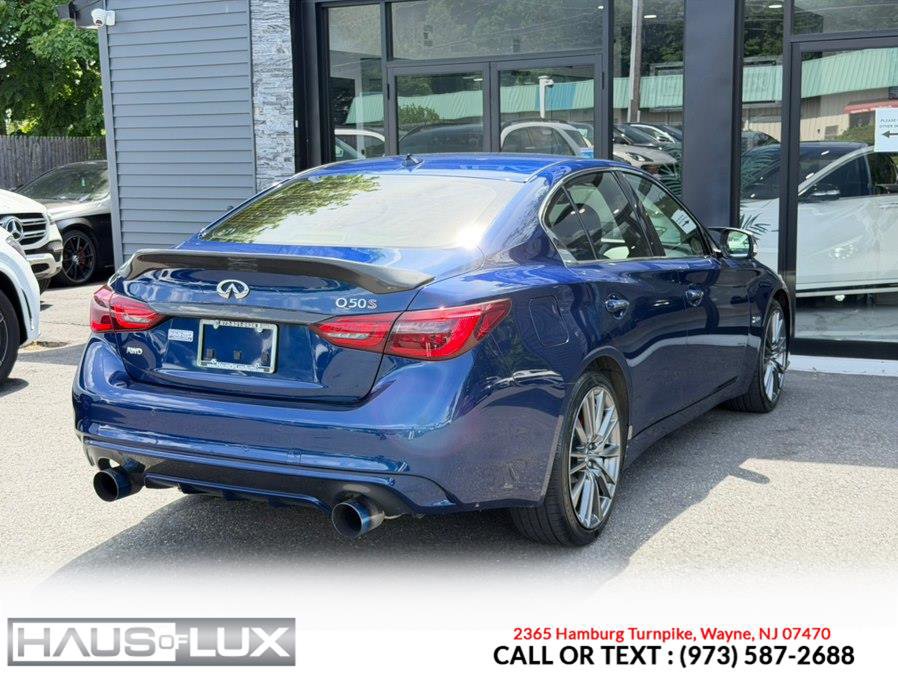 Used 2018 INFINITI Q50 Red Sport 400 w/ Sensory Package (Sport) AWD/4WD image 23