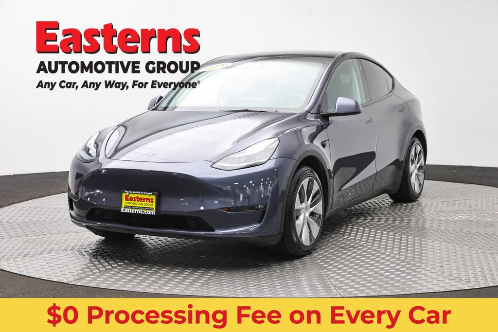 Used 2021 Tesla Model Y Long Range AWD/4WD image 1