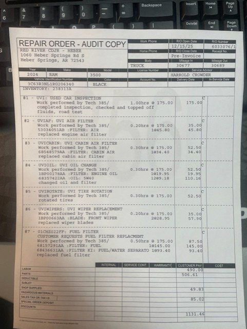 Used 2024 RAM 3500 Limited w/ Safety Group image 53