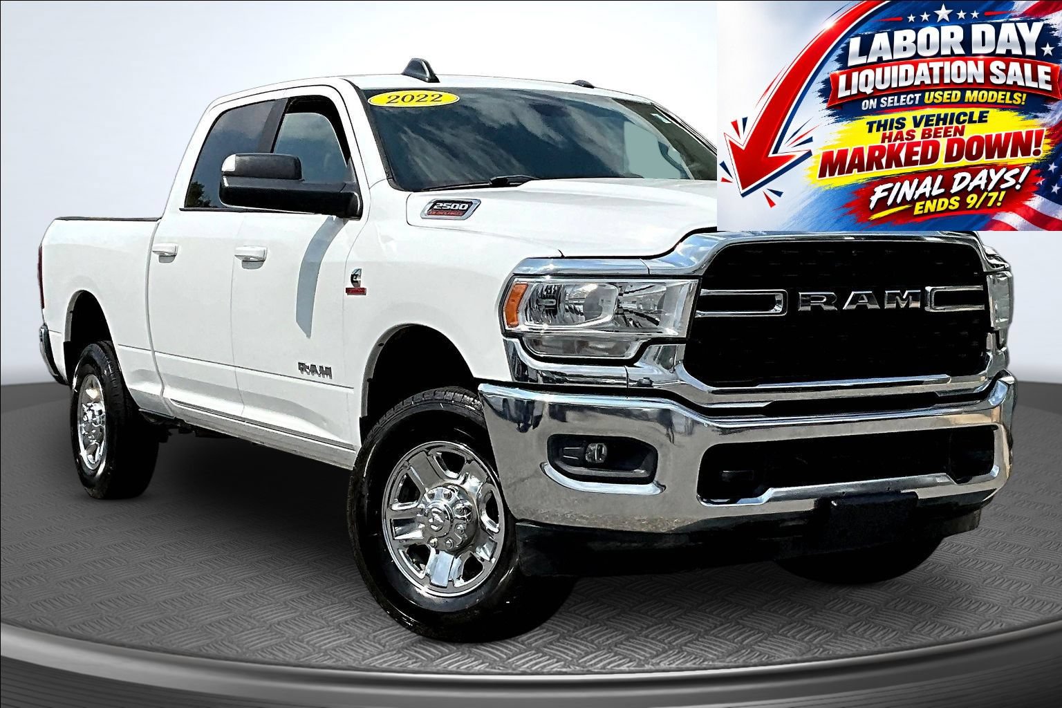 Used 2022 RAM 2500 Big Horn w/ Cold Weather Group AWD/4WD image 2