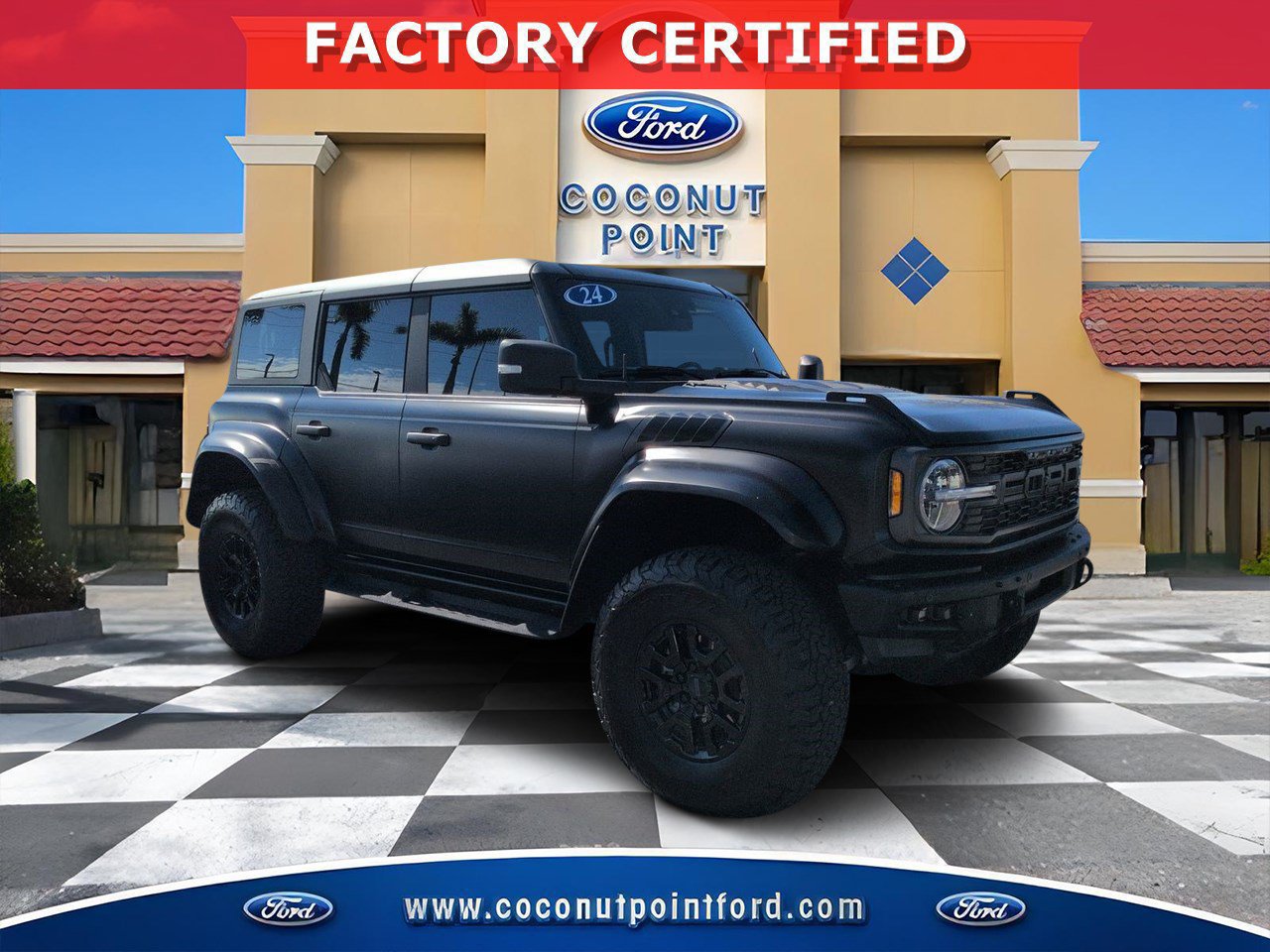 Certified 2024 Ford Bronco Raptor w/ Interior Carbon Fiber Pack 6 AWD/4WD image 1