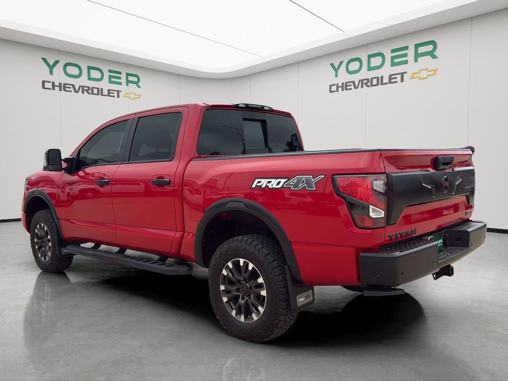 Used 2021 Nissan Titan PRO-4X w/ Pro-4x Convenience Package AWD/4WD image 9