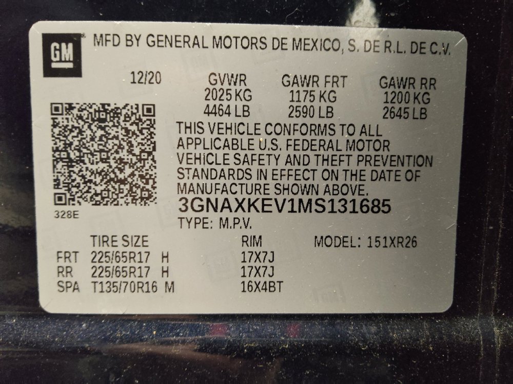 Used 2021 Chevrolet Equinox LT FWD image 33