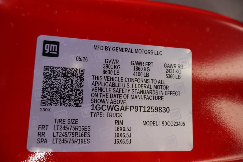 New 2026 Chevrolet Express 2500 w/ Driver Convenience Package RWD image 32