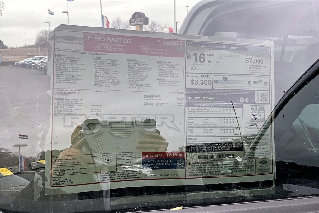 New 2025 Ford F150 Raptor image 14