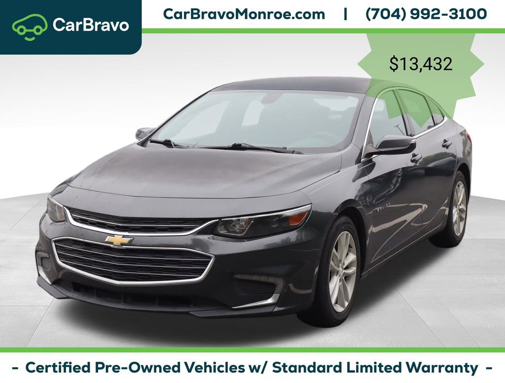 Certified 2017 Chevrolet Malibu LT FWD image 2